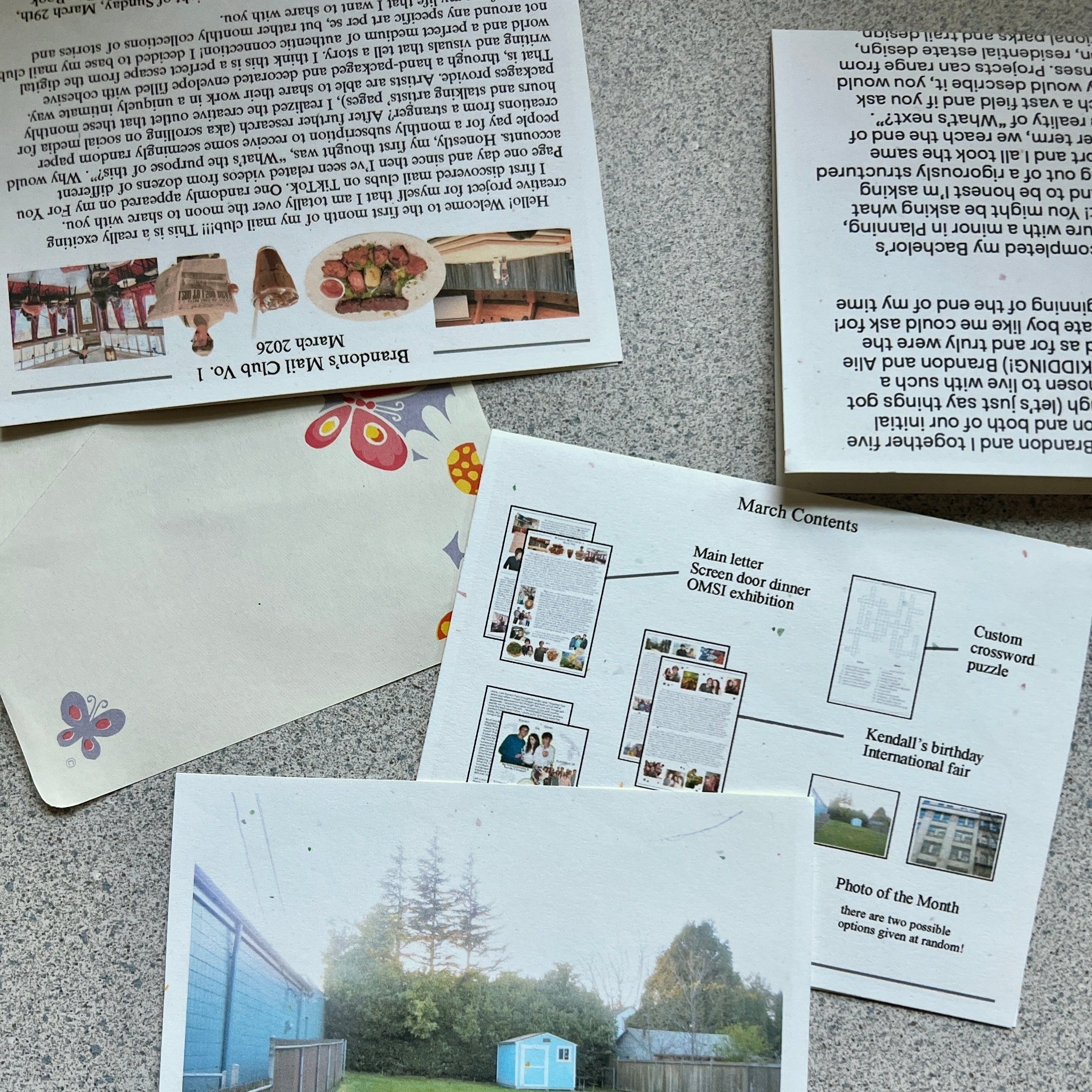 Brandon's Mail Club Monthly Membership